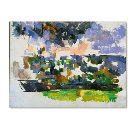 Cezanne 'The Garden At Les Lauves' Canvas Art,24x32